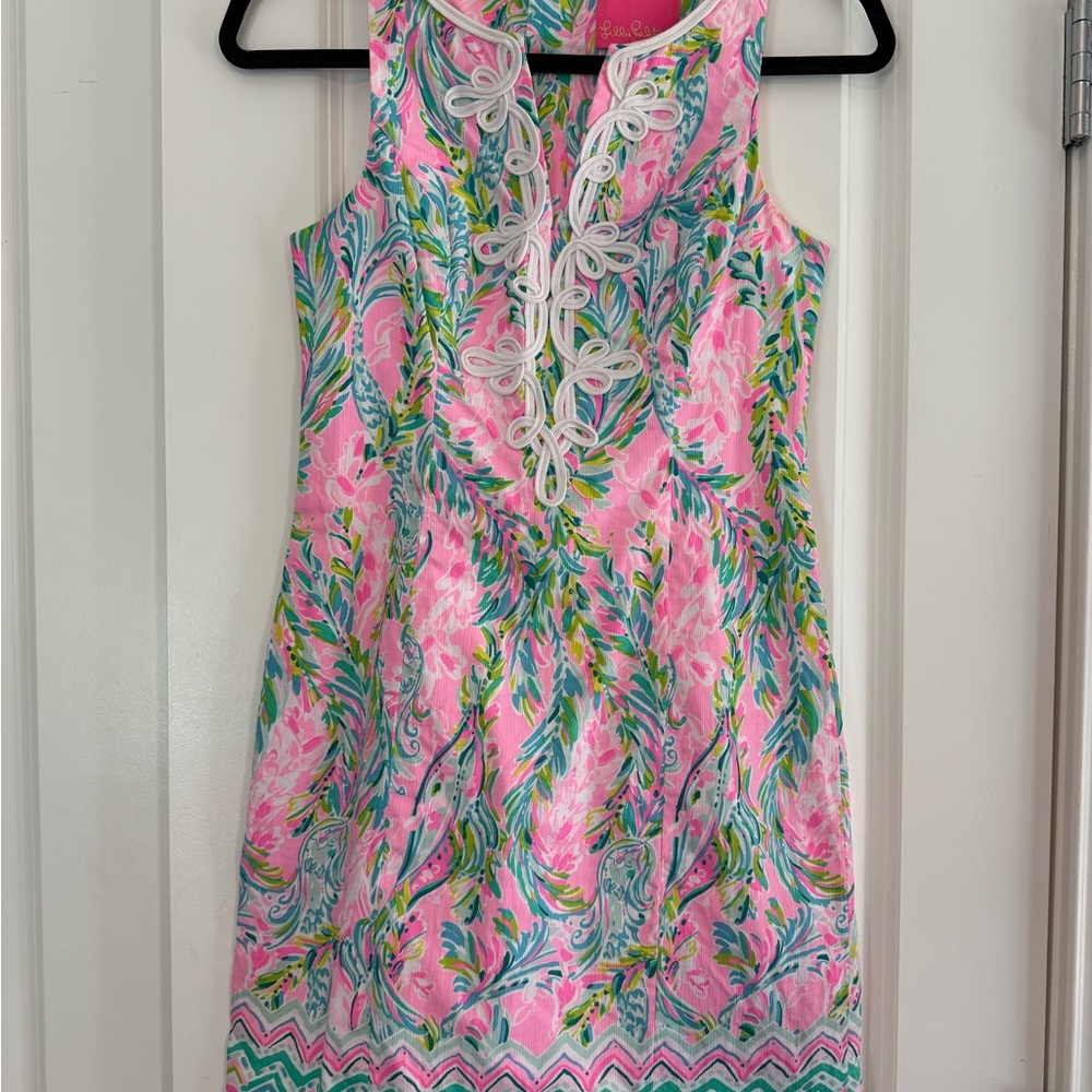 Lilly Pulitzer Gabby Shift Dress Unicorn of the Sea 00